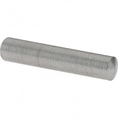 Value Collection - Size 7, 0.3674" Small End Diam, 0.409" Large End Diam, Uncoated Steel Taper Pin - Grade C-12L14, 2" OAL, 2 Pin Length - Eagle Tool & Supply