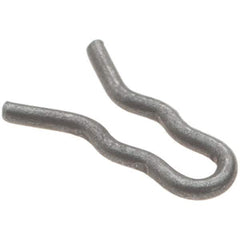 Value Collection - 5/64" Groove, 9/32" Long, Plain Spring Steel Hair Pin Clip - 1/16" Clip Diam, 0.026" Shaft Diam, Grade 2 - Eagle Tool & Supply