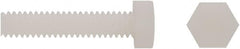 Electro Hardware - 1/4-20, 7/16" Long Hex Head Cap Screw - Eagle Tool & Supply