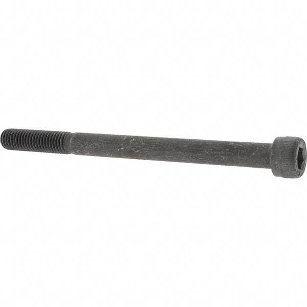 Value Collection - M10x1.50 Metric Coarse Hex Socket Drive, Socket Cap Screw - Grade 12.9 Alloy Steel, Black Oxide Finish, Partially Threaded, 130mm Length Under Head - Eagle Tool & Supply