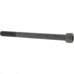 Value Collection - M10x1.50 Metric Coarse Hex Socket Drive, Socket Cap Screw - Grade 12.9 Alloy Steel, Black Oxide Finish, Partially Threaded, 130mm Length Under Head - Eagle Tool & Supply