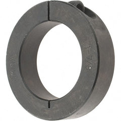 Value Collection - 1-7/8" Bore, Steel, One Piece One Piece Split Shaft Collar - 2-7/8" Outside Diam, 11/16" Wide - Eagle Tool & Supply