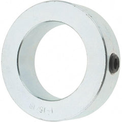 Value Collection - 1-15/16" Bore, Steel, Set Screw Shaft Collar - 3" Outside Diam, 7/8" Wide - Eagle Tool & Supply