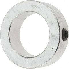 Value Collection - 1-13/16" Bore, Steel, Set Screw Shaft Collar - 2-3/4" Outside Diam, 7/8" Wide - Eagle Tool & Supply