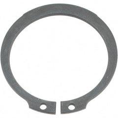 Rotor Clip - 43.5mm Groove Diam, 46mm Shaft Diam, Phosphate Spring Steel, Snap External Retaining Rings - 1.85mm Groove Width, 1.25mm Groove Depth, 1.75mm Ring Thickness, Grade DIN I7221 _ I7223 - Eagle Tool & Supply