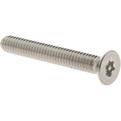 Value Collection - #8-32 UNC Pin In Torx Flat Socket Cap Screw - Eagle Tool & Supply