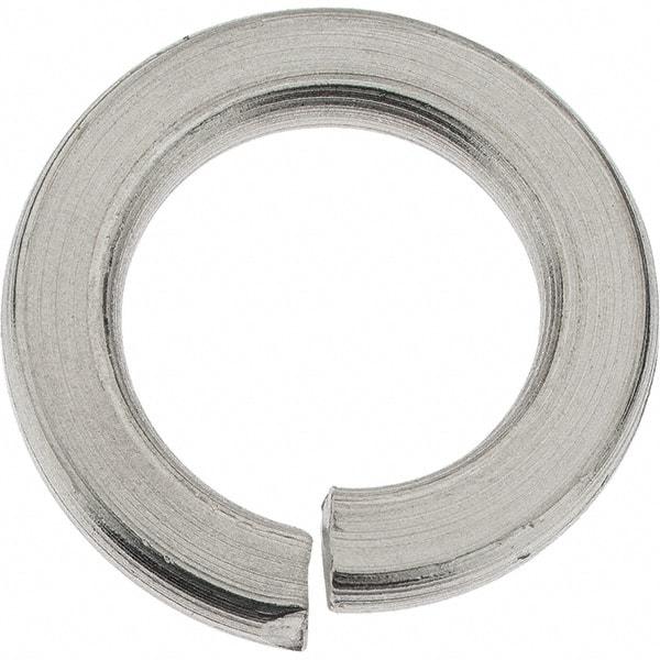Value Collection - M16, 16.2mm ID, 27.4mm OD, 3.5mm Thick Split Lock Washer - 316 Austenitic Grade A4 Stainless Steel, Uncoated, 16.2mm Min ID, 17mm Max ID, 27.4mm Max OD - Eagle Tool & Supply