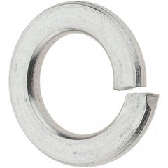 Value Collection - M10, 10.2mm ID, 18.1mm OD, 2.2mm Thick Split Lock Washer - 316 Austenitic Grade A4 Stainless Steel, Uncoated, 10.2mm Min ID, 10.7mm Max ID, 18.1mm Max OD - Eagle Tool & Supply