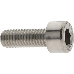 Value Collection - M5x0.80 Metric Coarse Hex Socket Drive, Socket Cap Screw - Grade 316 & Austenitic A4 Stainless Steel, Uncoated, Fully Threaded, 14mm Length Under Head - Eagle Tool & Supply