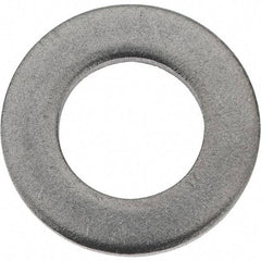 Value Collection - M12 Screw, Steel Standard Flat Washer - 13mm ID x 24mm OD, 2.5mm Thick, Zinc-Plated Finish - Eagle Tool & Supply