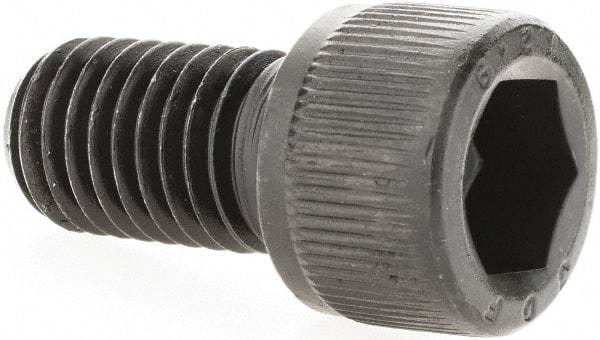 Value Collection - M14x2.00 Metric Coarse Hex Socket Drive, Socket Cap Screw - Grade 12.9 Alloy Steel, Black Oxide Finish, Fully Threaded, 25mm Length Under Head - Eagle Tool & Supply