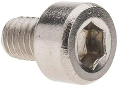 Value Collection - M3x0.50 Metric Coarse Hex Socket Drive, Socket Cap Screw - Grade 18-8 & Austenitic A2 Stainless Steel, Uncoated, Fully Threaded, 4mm Length Under Head - Eagle Tool & Supply