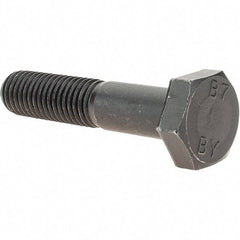 Value Collection - 5/8-11 Thread, 3" Length Under Head, Hex Head Bolt - Grade B7 Alloy Steel, Uncoated - Eagle Tool & Supply
