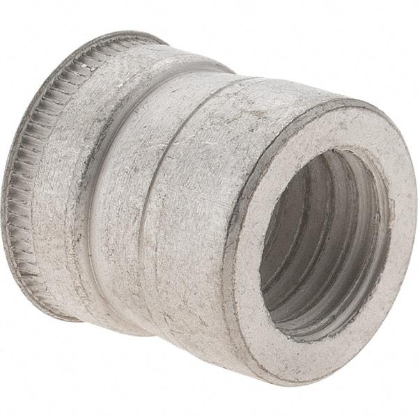 Value Collection - M10x1.50 Metric Coarse Stainless Steel Flush Press Fit Threaded Insert - 18.92" OAL, 14.26" Insert Diam, 14.94" Hole Diam, 9/16" Drill - Eagle Tool & Supply