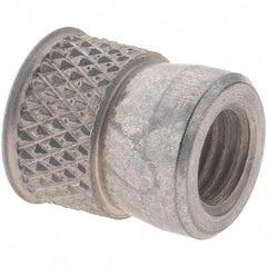 Value Collection - 5/16-24 UNF Steel Flush Press Fit Threaded Insert - 0.615" OAL, 0.528" Insert Diam, 17/32" Hole Diam, 17/32" Drill - Eagle Tool & Supply