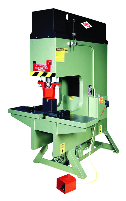 135 Ton - 18" D x 18" H Throat 208V 3PH Twin Hydraulic Punch Press - Eagle Tool & Supply