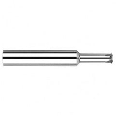 0.0800″ Cutter Diameter × 0.1250″ (1/8″) Reach Carbide Single Form #4 Thread Milling Cutter, 2 Flutes - Eagle Tool & Supply