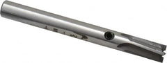 Made in USA - 1/4" Diam, 1/4" Shank, Diam, 4 Flutes, Straight Shank, Interchangeable Pilot Counterbore - Eagle Tool & Supply