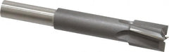 Made in USA - 3/8" Diam, 1/4" Shank, Diam, 4 Flutes, Straight Shank, Interchangeable Pilot Counterbore - Eagle Tool & Supply