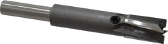 Made in USA - 13/32" Diam, 1/4" Shank, Diam, 4 Flutes, Straight Shank, Interchangeable Pilot Counterbore - Eagle Tool & Supply