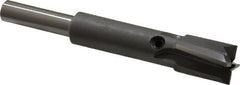 Made in USA - 7/16" Diam, 1/4" Shank, Diam, 4 Flutes, Straight Shank, Interchangeable Pilot Counterbore - Eagle Tool & Supply
