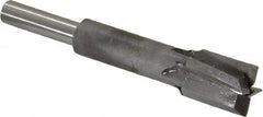 Made in USA - 1/2" Diam, 1/4" Shank, Diam, 4 Flutes, Straight Shank, Interchangeable Pilot Counterbore - Eagle Tool & Supply