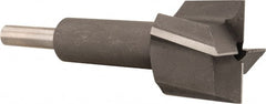 Made in USA - 1" Diam, 1/4" Shank, Diam, 4 Flutes, Straight Shank, Interchangeable Pilot Counterbore - Eagle Tool & Supply