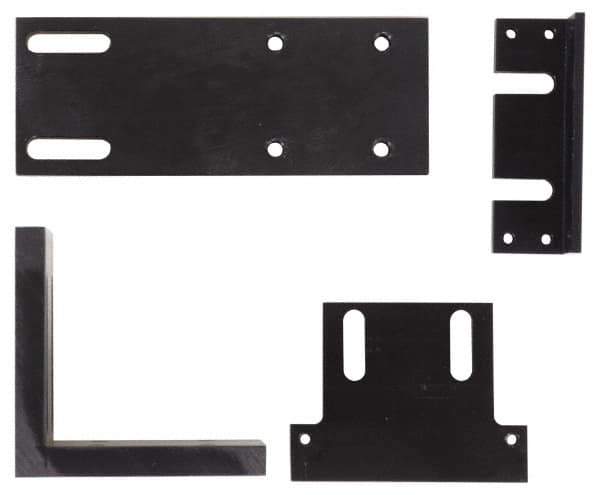 Newall - DRO Bracket Kit - Lathe Mounting, Horizontal or Vertical Mounting Orientation, Use with NMS300 DRO, NMS800 DRO, Microsyn/Microsyn Encoder - Eagle Tool & Supply