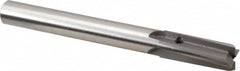Made in USA - 15/32" Diam, 7/16" Shank, Diam, 4 Flutes, Straight Shank, Interchangeable Pilot Counterbore - Eagle Tool & Supply