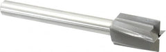 Made in USA - 1" Diam, 1/2" Shank, Diam, 4 Flutes, Straight Shank, Interchangeable Pilot Counterbore - Eagle Tool & Supply