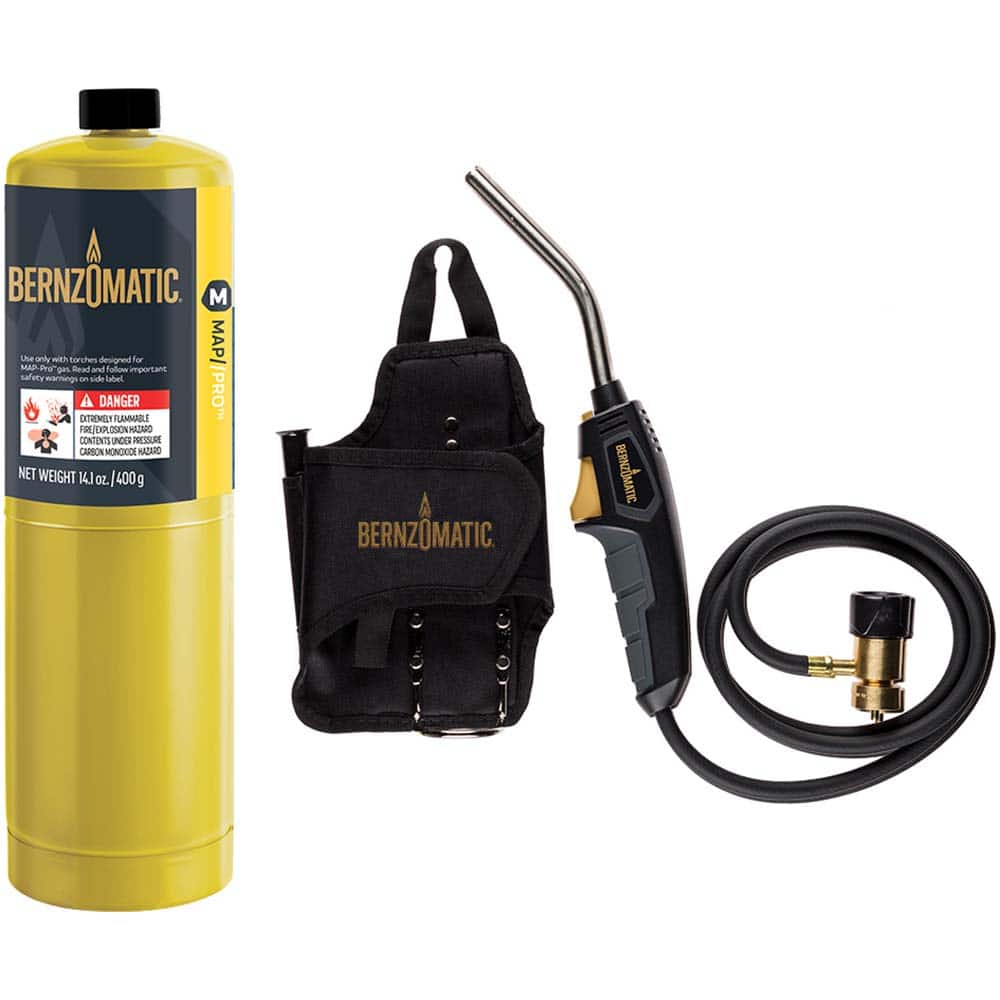 Bernzomatic - Propane & MAPP Torch Kits Type: Trigger Start Max Power Hose Kit Fuel Type: Max Power Propylene M-P-P - Eagle Tool & Supply