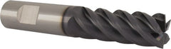 SGS - 5/8" Diam, 1-5/8" Length of Cut, 5/8" Shank Diam, 3-1/2" OAL, 5 Flute Solid Carbide Square End Mill - Eagle Tool & Supply