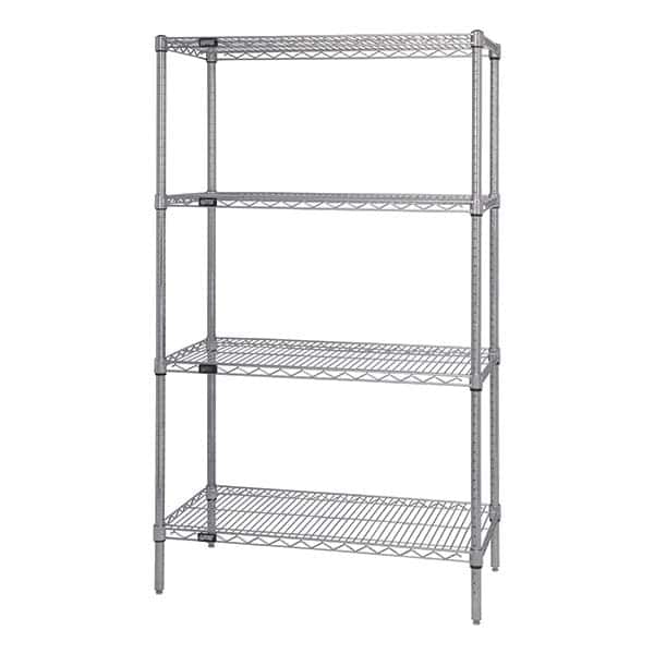 Quantum Storage - Wire Shelving Type: Wire Shelving - Starter Unit Starter or Add-On: Starter - Eagle Tool & Supply