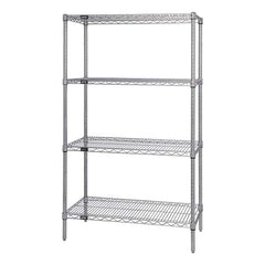 Quantum Storage - Wire Shelving Type: Wire Shelving - Starter Unit Starter or Add-On: Starter - Eagle Tool & Supply