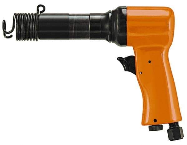 Cleco - 10.19mm Capacity, Air Riveting Hammer - 4" Long Stroke, 1/4 NPTF Inlet - Eagle Tool & Supply