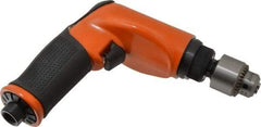 Dotco - 1/4" Keyed Chuck - Pistol Grip Handle, 5,200 RPM, 0.6 hp, 90 psi - Eagle Tool & Supply