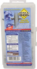 Powers Fasteners - 50 Piece, Steel Slotted/Phillips Drive Anchor Assortment - Zinc Plated - Eagle Tool & Supply