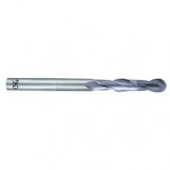 6mm Dia. - 63mm OAL - Diamond CBD - Ball End SE EM - 2 FL - Eagle Tool & Supply