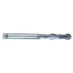 3mm Dia. - 50mm OAL - Diamond CBD - Ball End SE EM - 2 FL - Eagle Tool & Supply