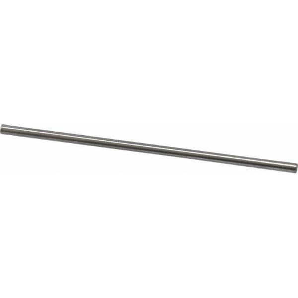 Made in USA - 1/16" Diam x 1-7/8" OAL, Reamer Blank - Eagle Tool & Supply