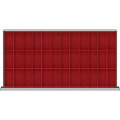 LISTA - 36-Compartment Drawer Divider Layout for 3.15" High Drawers - Eagle Tool & Supply