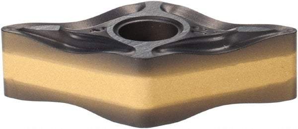 Iscar - DNMX442 HT Grade IC8150 Carbide Turning Insert - TiCN/Al2O3 Finish, 55° Diamond, 1/2" Inscr Circle, 1/4" Thick, 1/32" Corner Radius - Eagle Tool & Supply