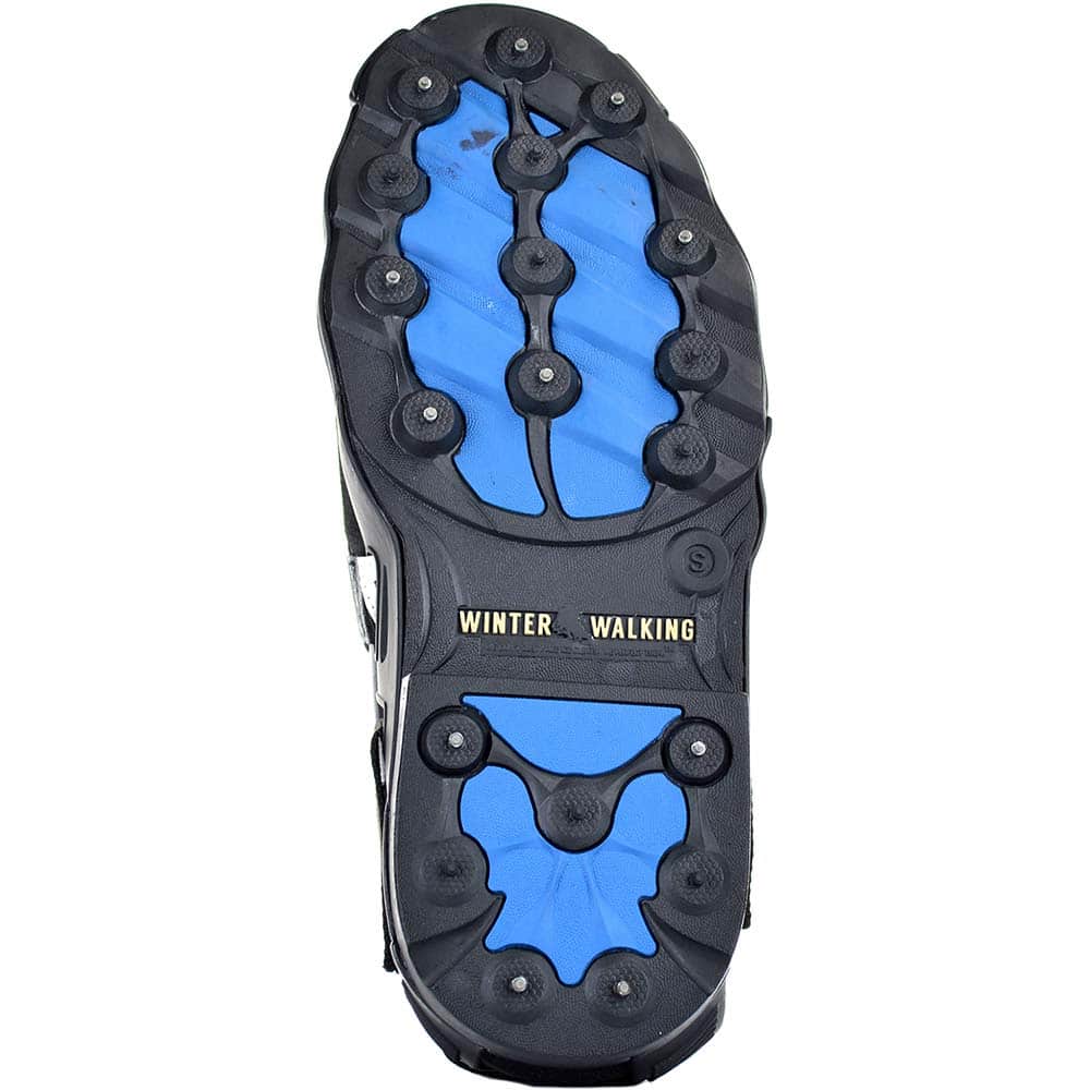 Winter Walking - 5-6.5 Men's Size, 7-8.5 Women's Size, Strap On Ice Traction Cleat - Eagle Tool & Supply