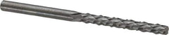 Accupro - 1/8" Diam, 1/2" LOC, Plain End, Solid Carbide Diamond Pattern Router Bit - Right Hand Cut, 1-1/2" OAL, 1/8" Shank Diam, Use on Fiberglass - Eagle Tool & Supply