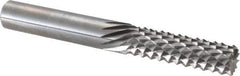 Accupro - 5/16" Diam, 1" LOC, Burr End, Solid Carbide Diamond Pattern Router Bit - Right Hand Cut, 2-1/2" OAL, 5/16" Shank Diam, Use on Fiberglass - Eagle Tool & Supply