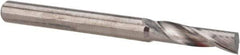 Accupro - 1/8" Cutting Diam x 1/2" Length of Cut, 1 Flute, Upcut Spiral Router Bit - Uncoated, Right Hand Cut, Solid Carbide, 1-1/2" OAL x 1/8" Shank Diam, Single Edge, 22° Helix Angle - Eagle Tool & Supply