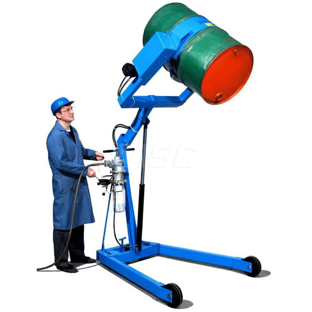 Hydra-Lift Karrier: (1) 55 gal Drum, 800 lb Capacity 49″ Wide, 72.5″ Deep, 69″ High