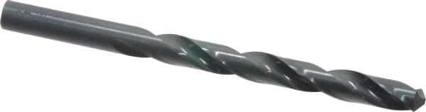 Hertel - 11/32" 118° High Speed Steel Jobber Drill - Oxide Finish, Right Hand Cut, Spiral Flute, Straight Shank, 4-3/4" OAL, Standard Point - Eagle Tool & Supply