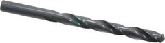 Hertel - 11/32" 118° High Speed Steel Jobber Drill - Oxide Finish, Right Hand Cut, Spiral Flute, Straight Shank, 4-3/4" OAL, Standard Point - Eagle Tool & Supply