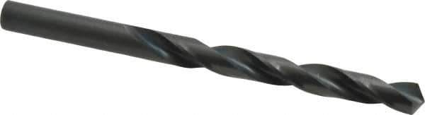 Hertel - Letter U 118° High Speed Steel Jobber Drill - Oxide Finish, Right Hand Cut, Spiral Flute, Straight Shank, 5" OAL, Standard Point - Eagle Tool & Supply